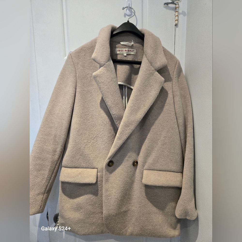 Free People Camel Jacket